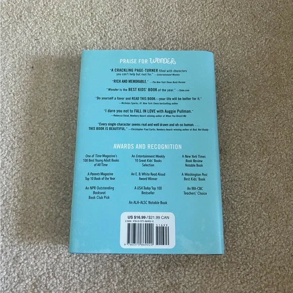“Wonder” by R.J. Palacio - Picture 3 of 4